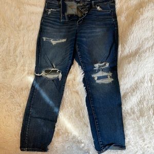 American eagle ripped jeans